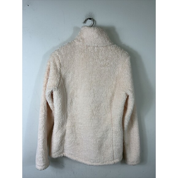 Patagonia Women’s Los Gatos 1/4 Zip Pink Sweater Top In Small 25235 Soft Sherpa - Picture 5 of 8